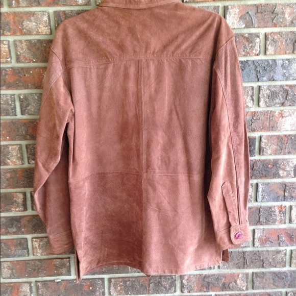 SAVANNAH Leather Jacket Size Small - Picture 3 of 7